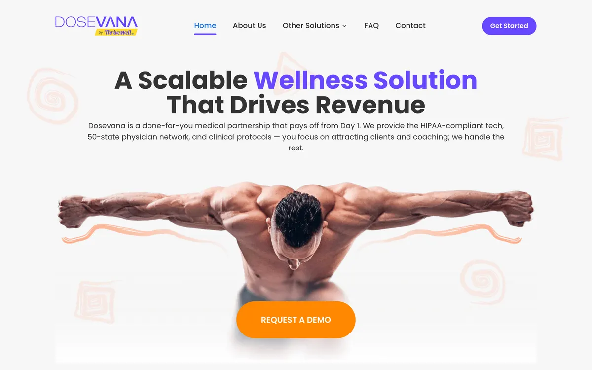 The Dosevana website
