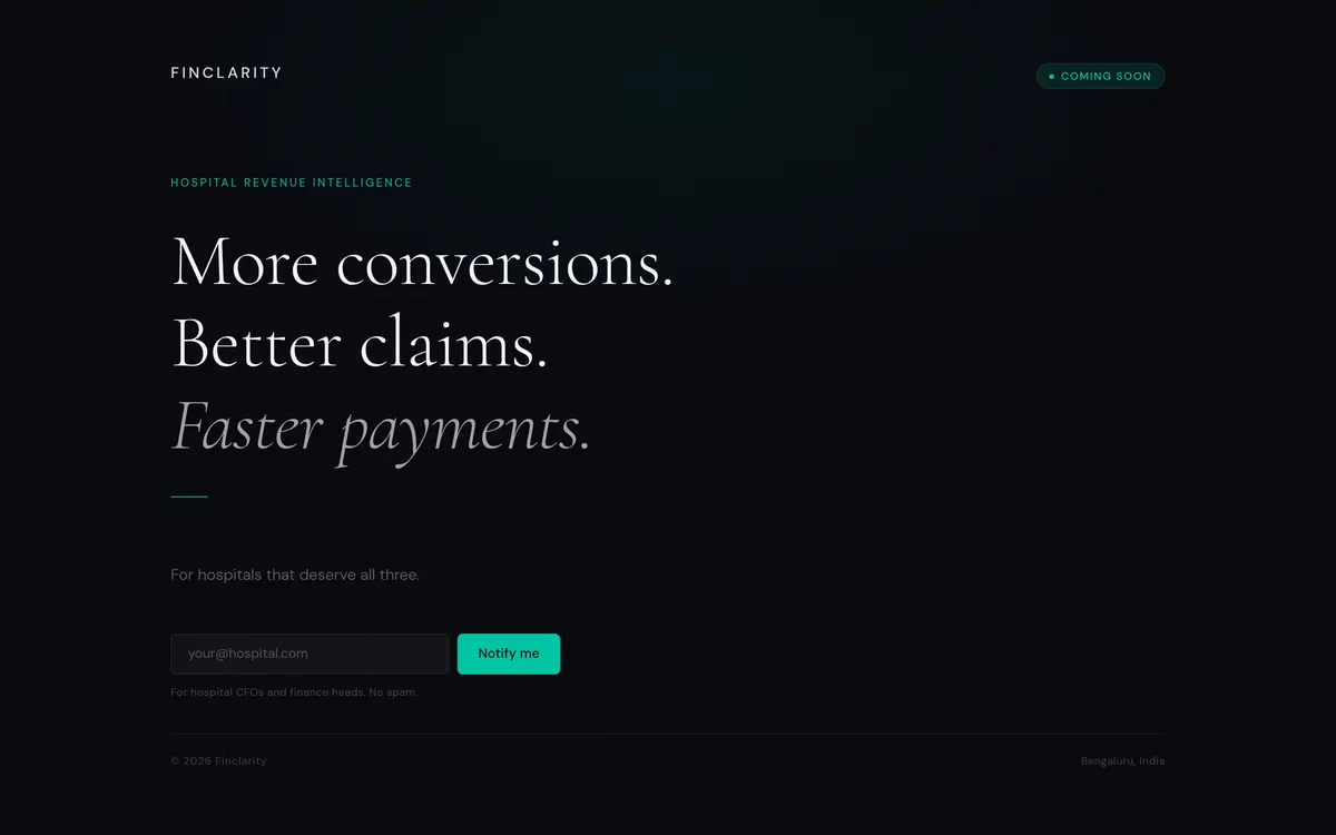 The Finclarity website